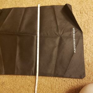 Seychelles Drawstring black DUST BAG: Seychelles 17”x 12”